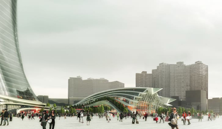 high-speed rail station